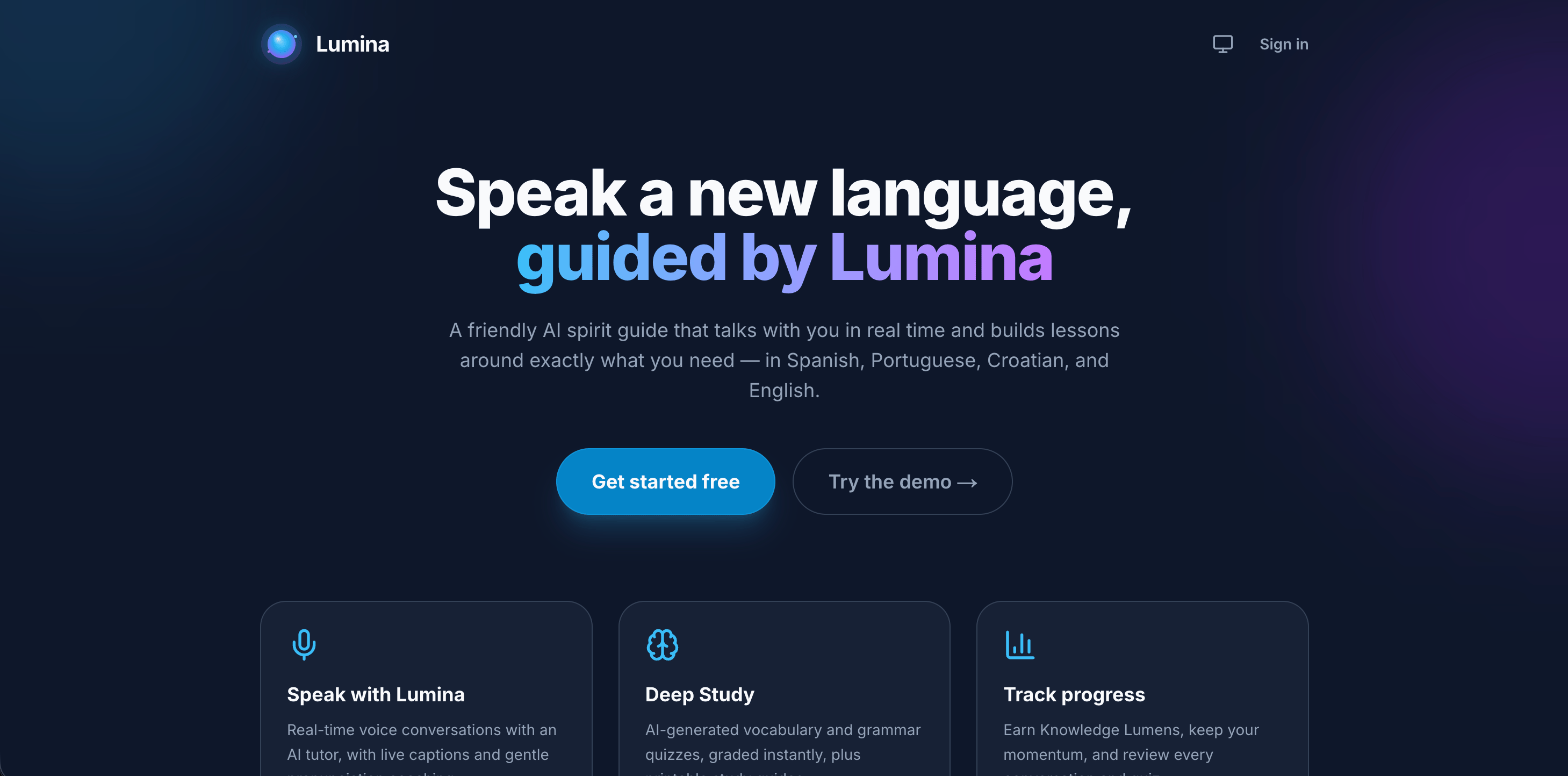 lumina hero
